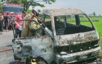 Mobil Terbakar di Klaten, Sebelum Terbakar Ada Kode ‘Bocor’ Setelah Isi BBM