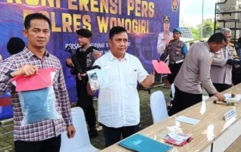 Pengedar Narkoba Jaringan Lintas Provinsi Tertangkap di Wonogiri, Ini Faktanya