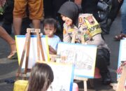 Edukasi Lalu Lintas Kreatif, Polres Semarang Hadirkan “Police Art”