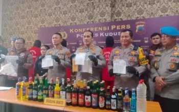 Empat Tersangka Narkoba di Kudus Ditahan, Terancam 12 Tahun Penjara