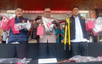 Perampokan di Jateng Berakhir, Tim Jatanras Amankan 3 Pelaku dengan Sajam dan Pistol Mainan