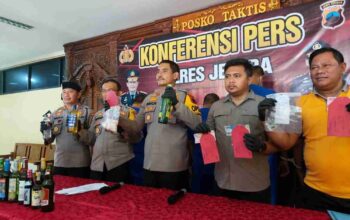 Satreskoba Polres Jepara Gerebek Jaringan Narkoba, 6 Orang Diamankan