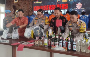 Razia Polres Temanggung: 115 Orang Terjaring, Peredaran Miras dan Narkoba Terbongkar