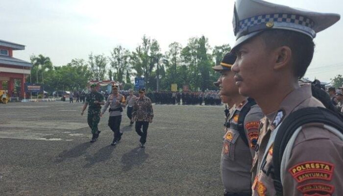 620 Polisi dan TNI Disiagakan dalam Operasi Ketupat Candi 2025 Polresta Banyumas