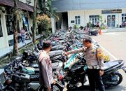 Razia Balap Liar, Polresta Malang Kota Kandangkan 130 Sepeda Motor