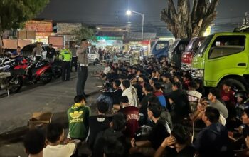 Razia Balap Liar, Polres Semarang Amankan 118 Motor di Jalur Lingkar Ambarawa