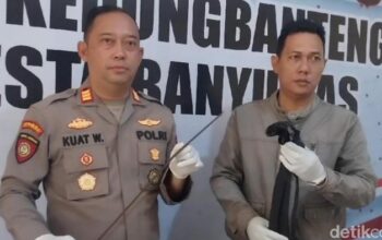 Warga Banyumas Gagalkan Tawuran, 11 Remaja Bawa Sajam Ditangkap